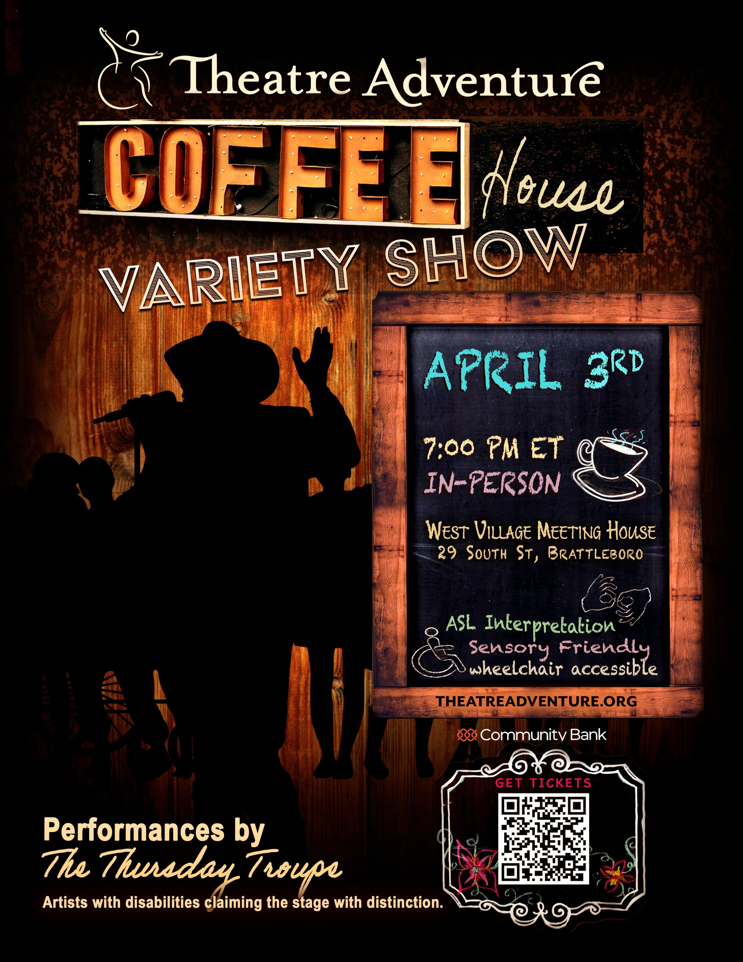 Coffee House Variety Show *In-person