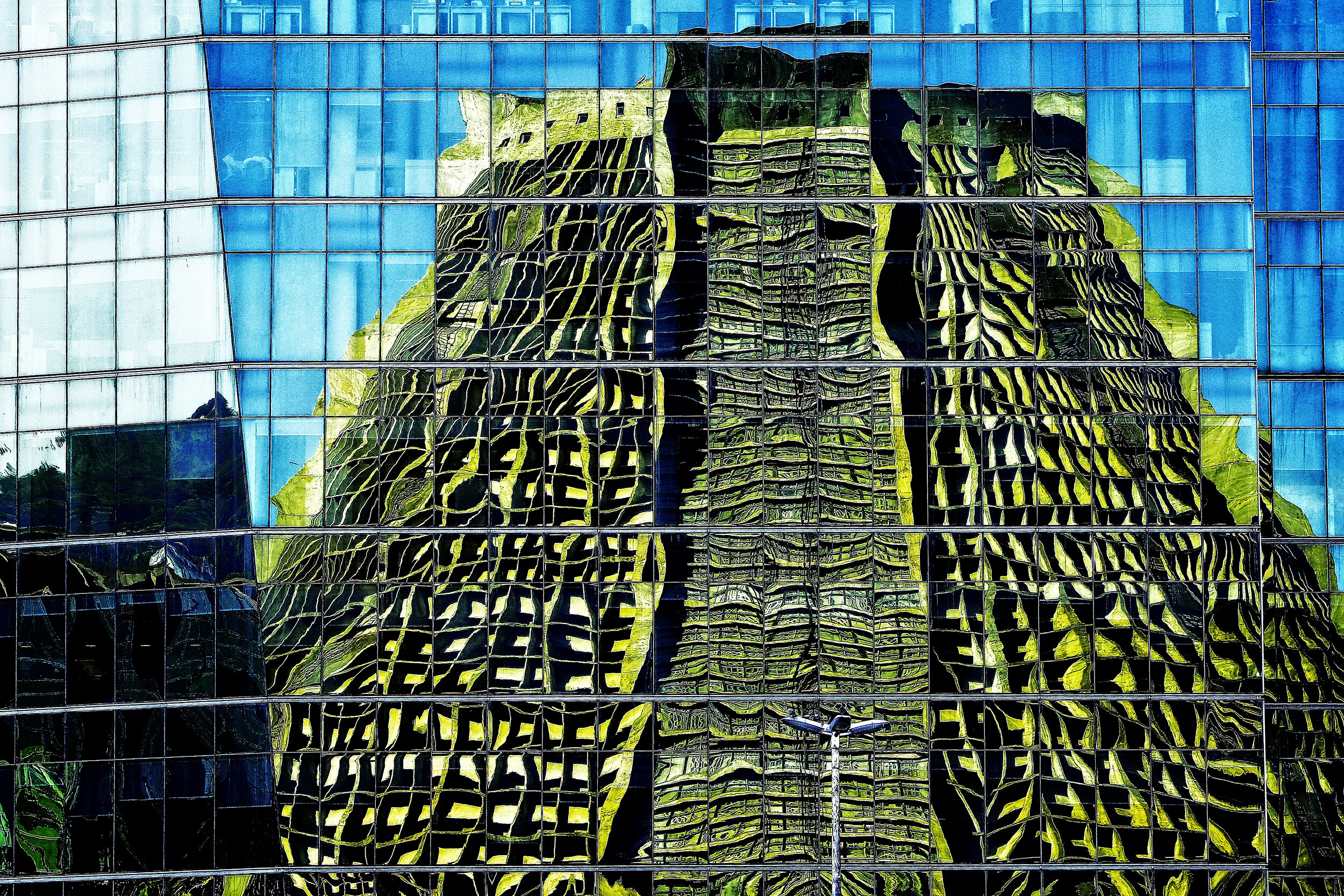 Glass Building Reflection, Rio de Janeiro, Brazil