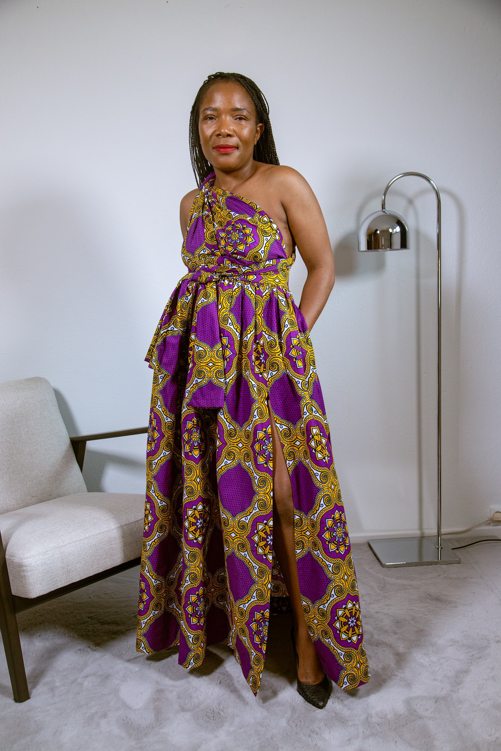 African Print Yevedzo Infinity Dress (SOLD OUT)