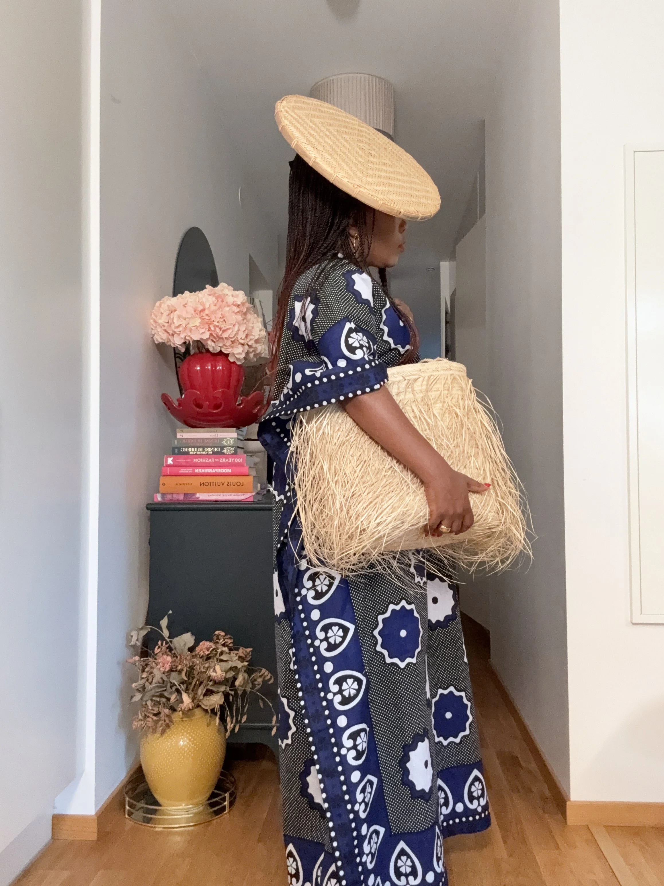 Kanga Kaftan - Blu