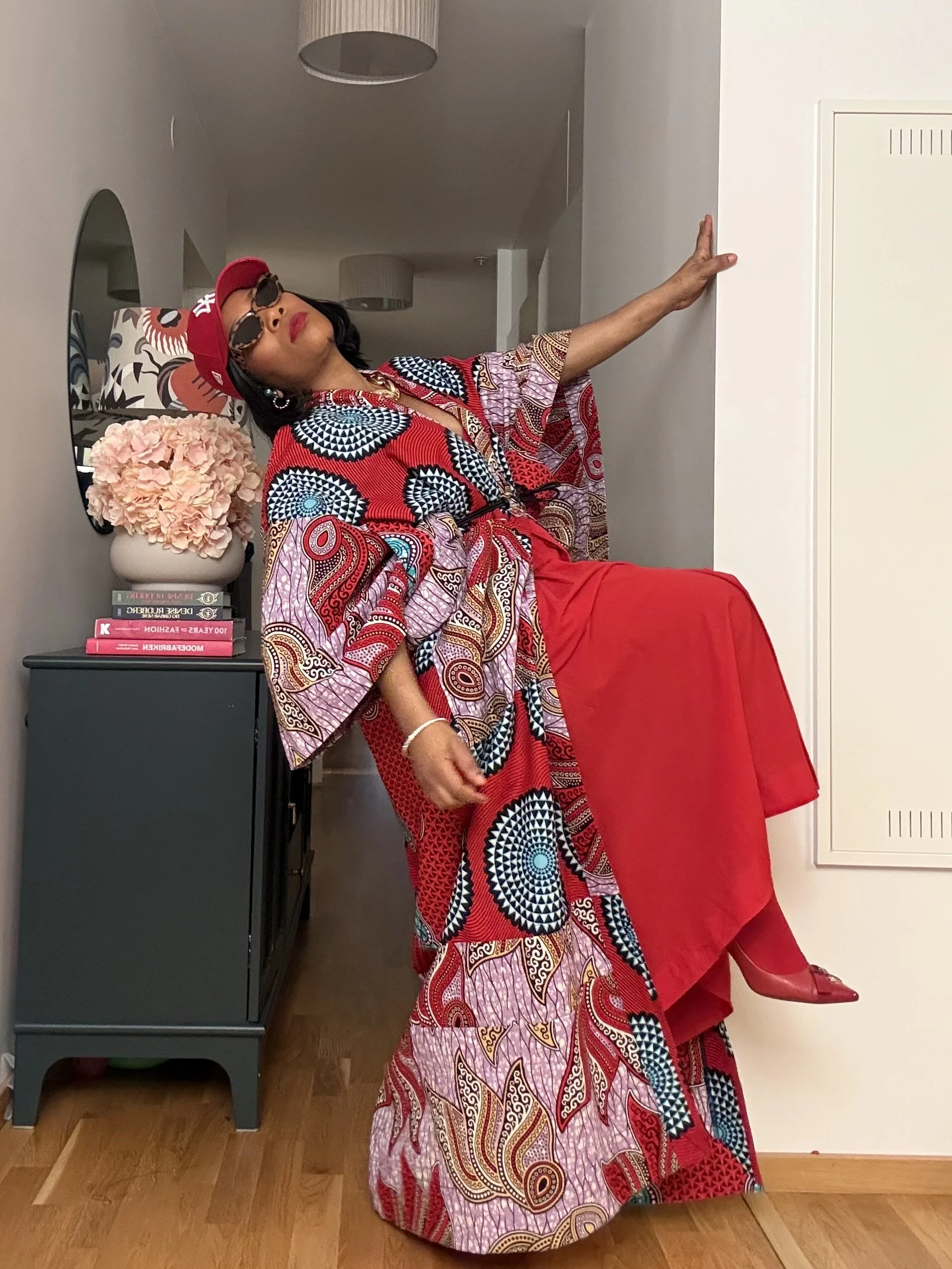 THE HEIRLOOM KIMONO: Rose Crimson