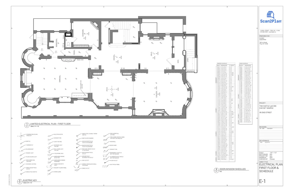 Floor Plan Electrical Key