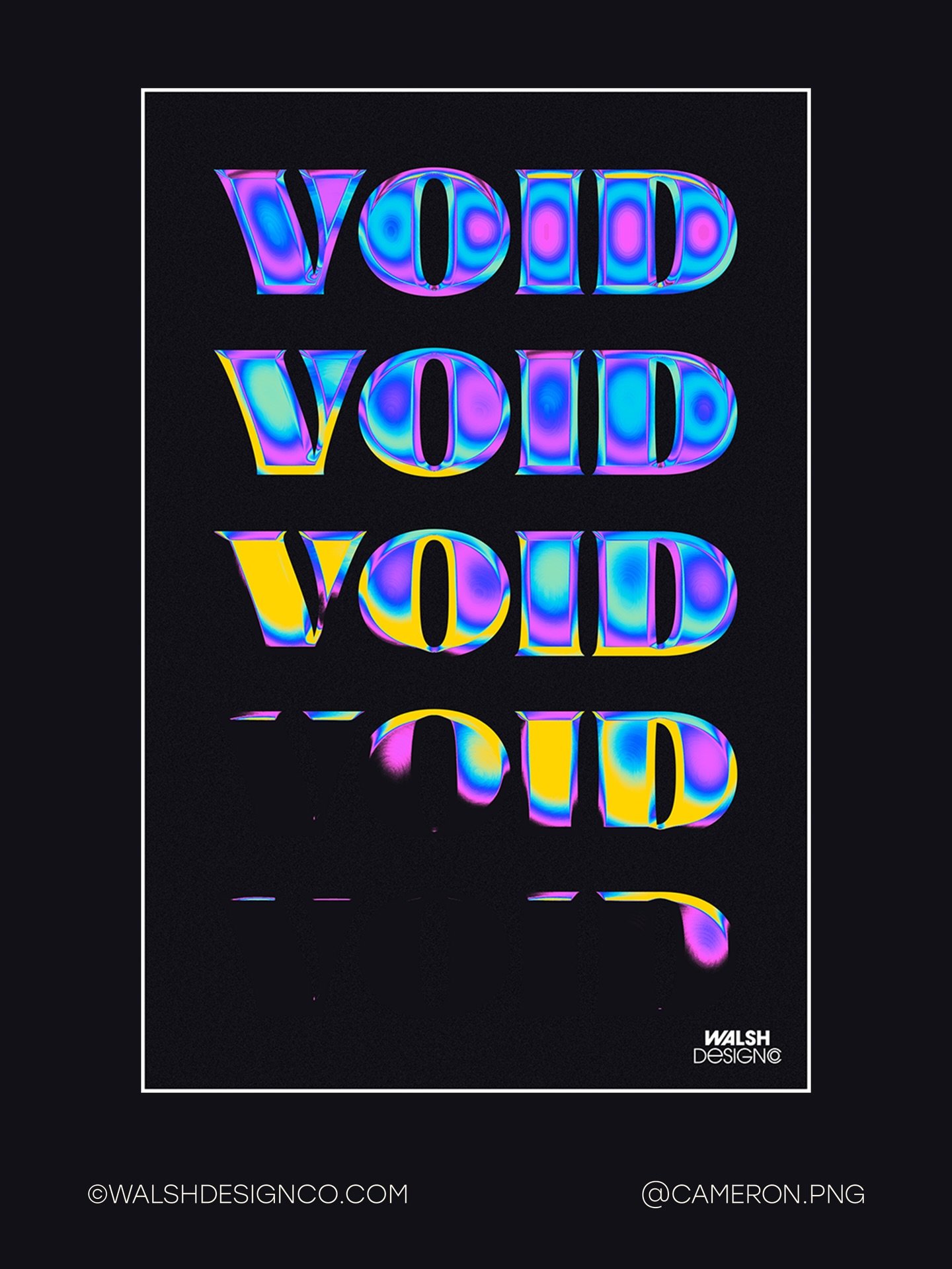 Into the Void 👽

#chromeeffect #photoshopediting #metallicart #chrometype #posterart