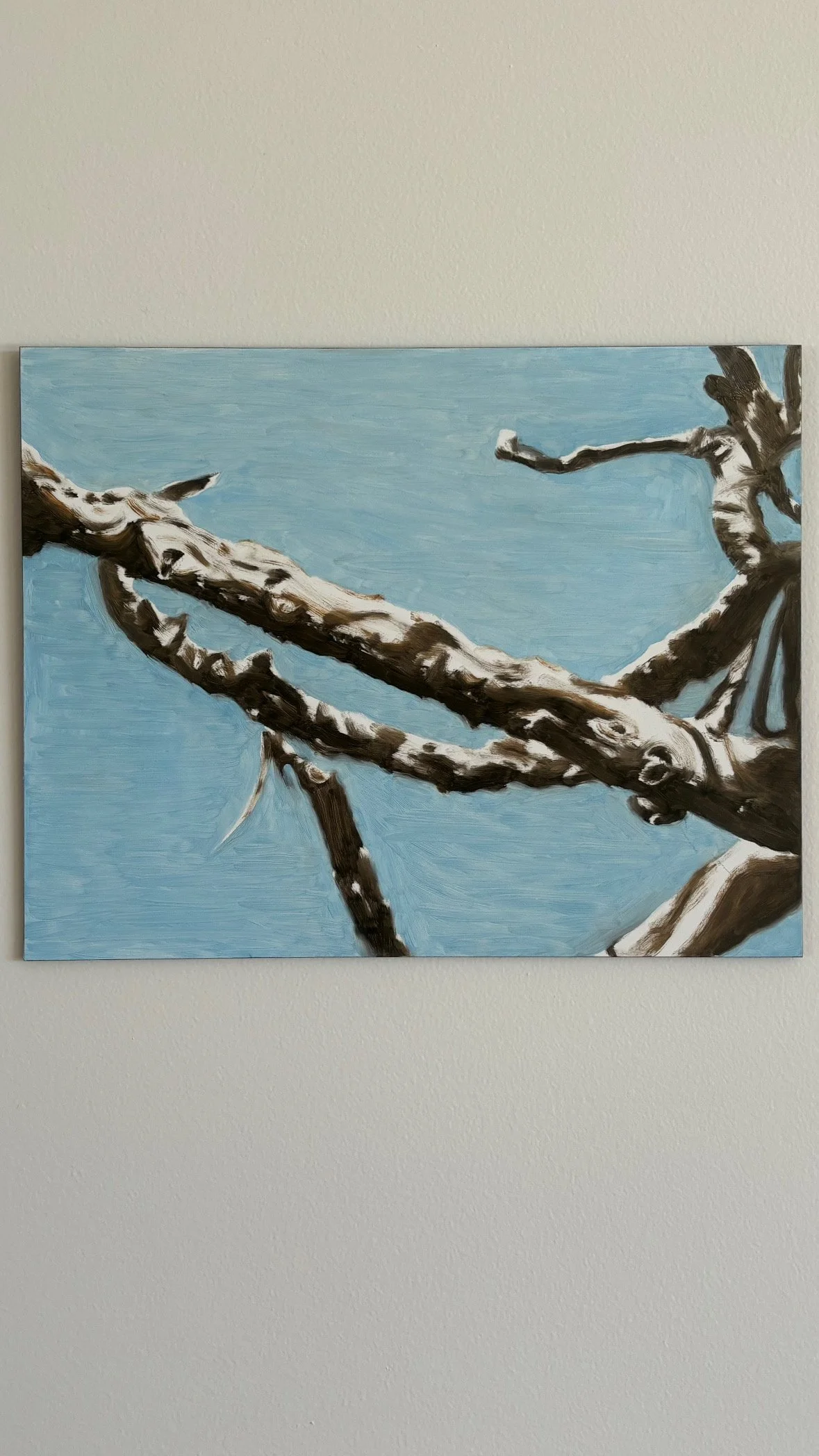 Entanglement Oil on panel. 2024. Courtesy of artist