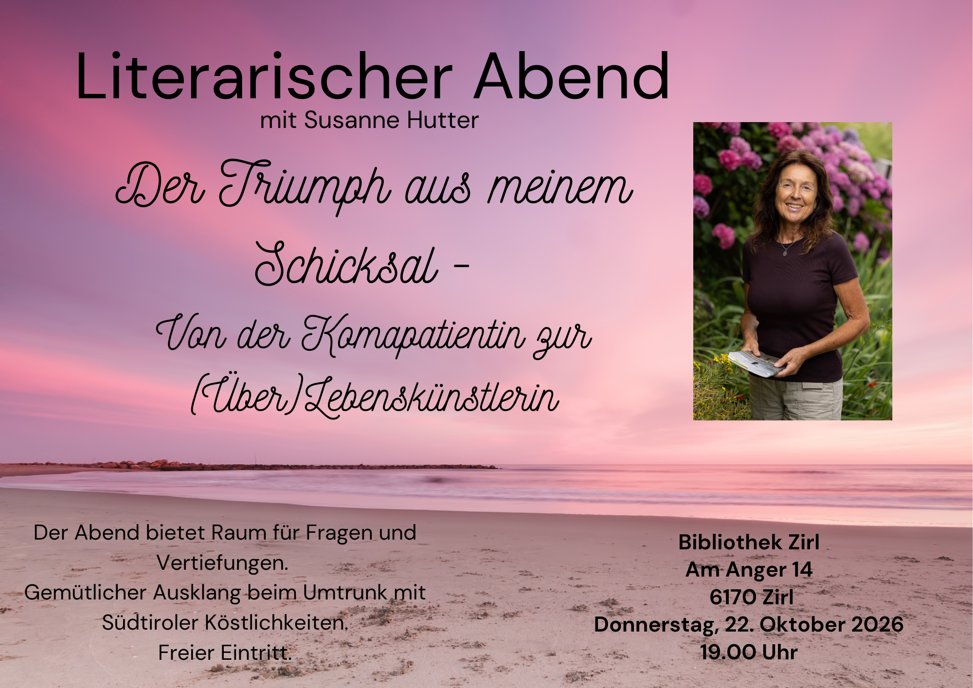 Der Triumph aus meinem Schicksal - Lesung