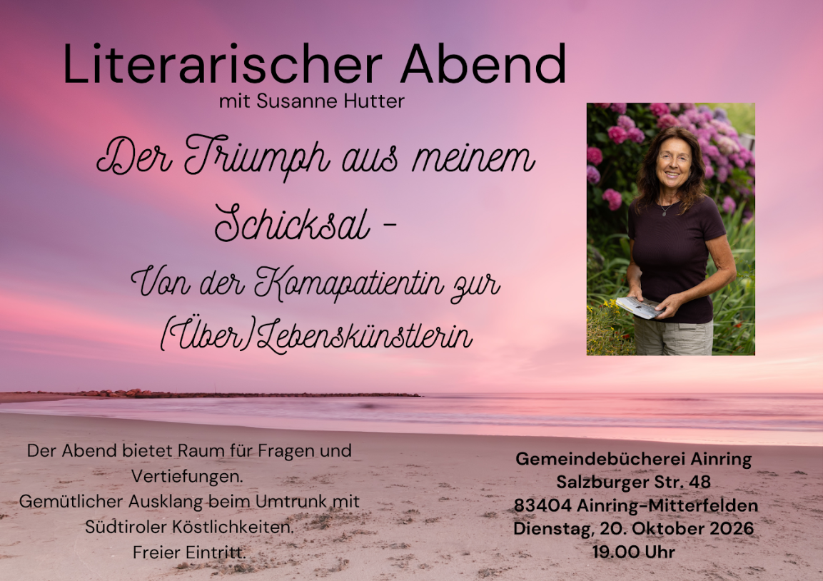 Der Triumph aus meinem Schicksal - Lesung