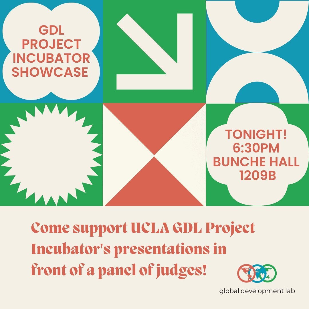 Tonight&rsquo;s the night⭐️ 

Good luck to all of our project incubator groups! Come support &amp; learn about the amazing work these students are doing!