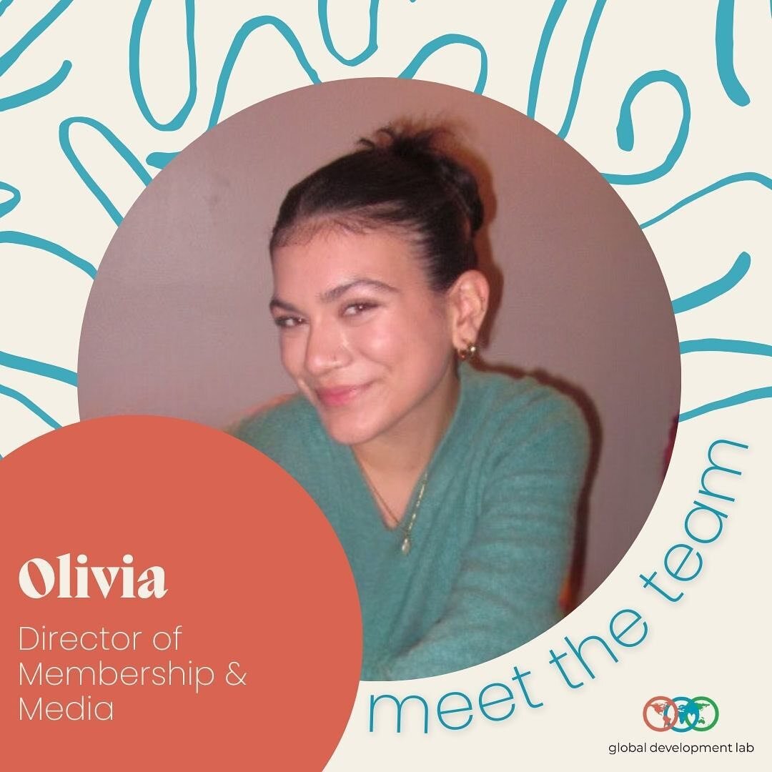 UP NEXT WE HAVE LIV! 🌎

She is our Director of Membership &amp; Media - so she is in charge of all things recruitment! ⭐️ 

&ldquo;Hi everyone! I&rsquo;m Liv, I am the director of Membership and Media. So recruitment is my whole thing! I am a 4th ye