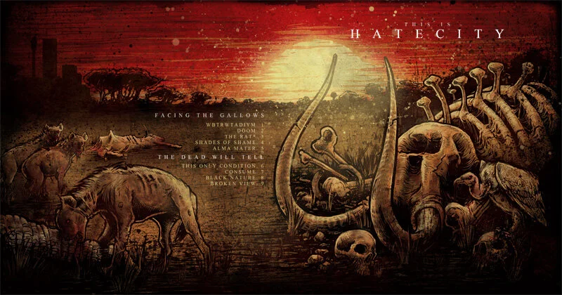 THIS IS HATE CITY BAND // ALBUM COVER // 2011