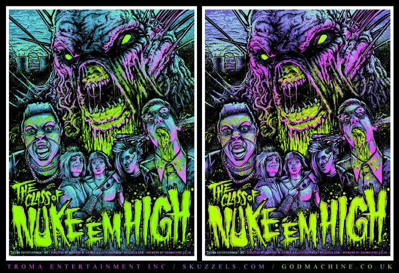 TROMA // CLASS OF NUKE 'EM HIGH // SKUZZLES // 2011