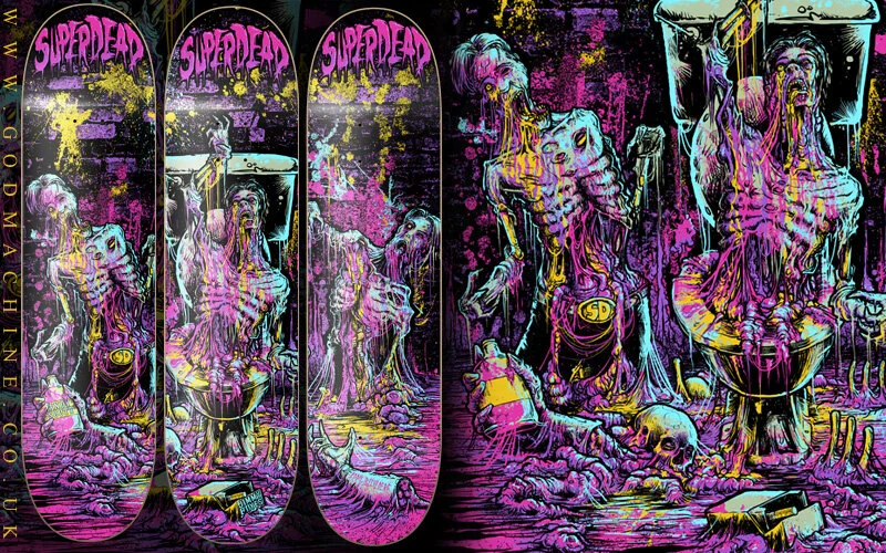 SUPERDEAD SKATEBOARDS // STREET TRASH // 2011