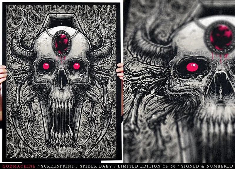 SPIDER BABY // ART PRINT // 2012