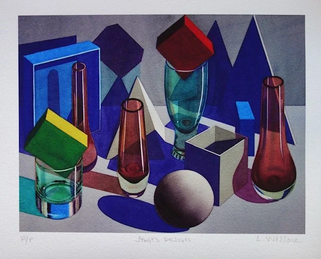 Staged Design: Giclee print