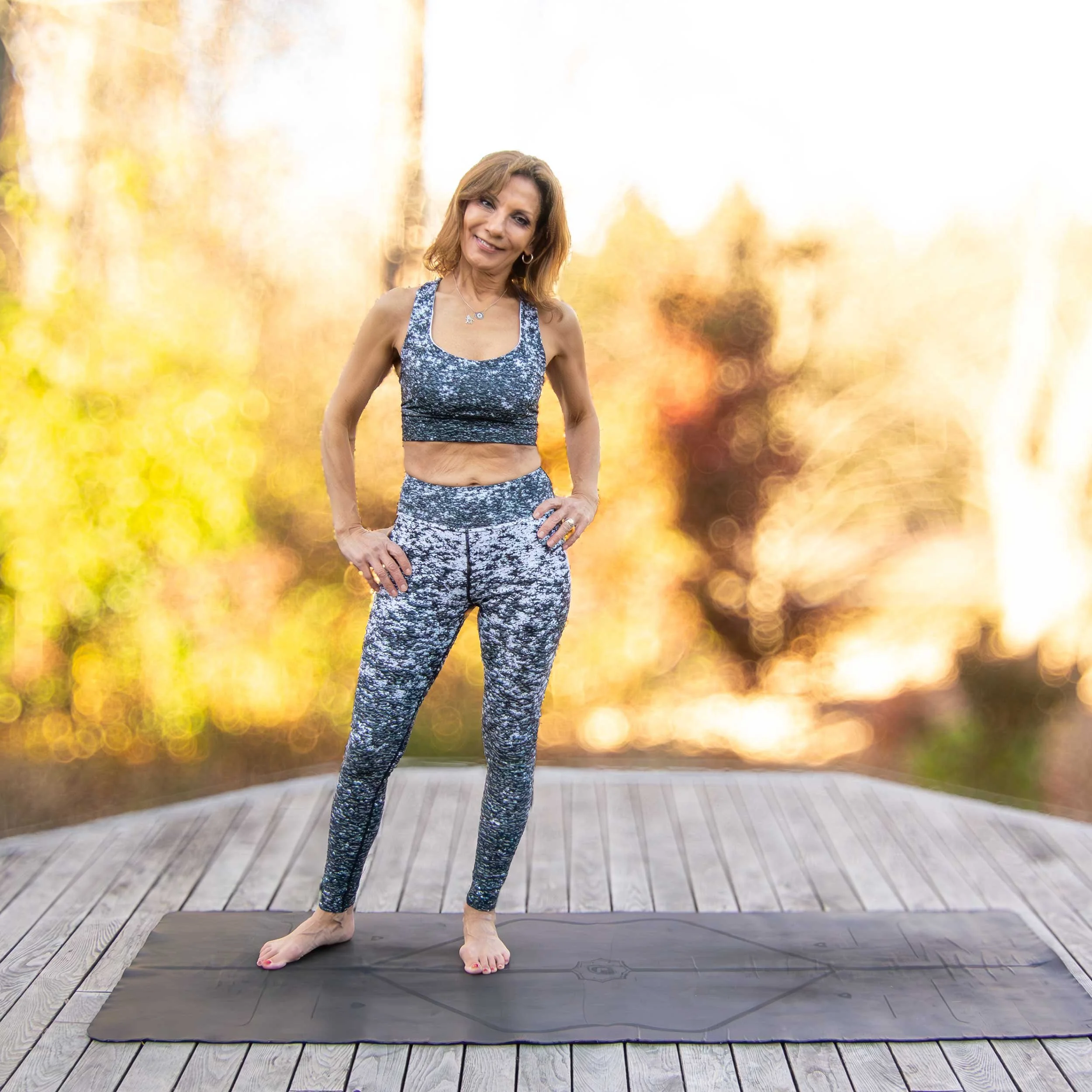 Ice Glitter Recycled Leggings