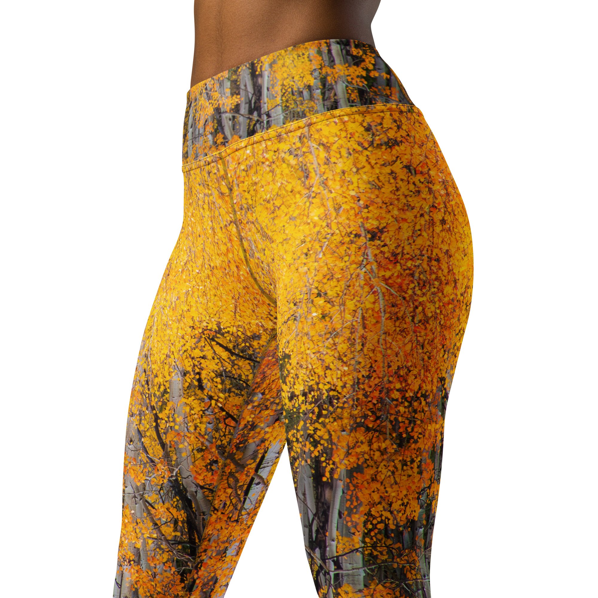 Golden aspens leggings