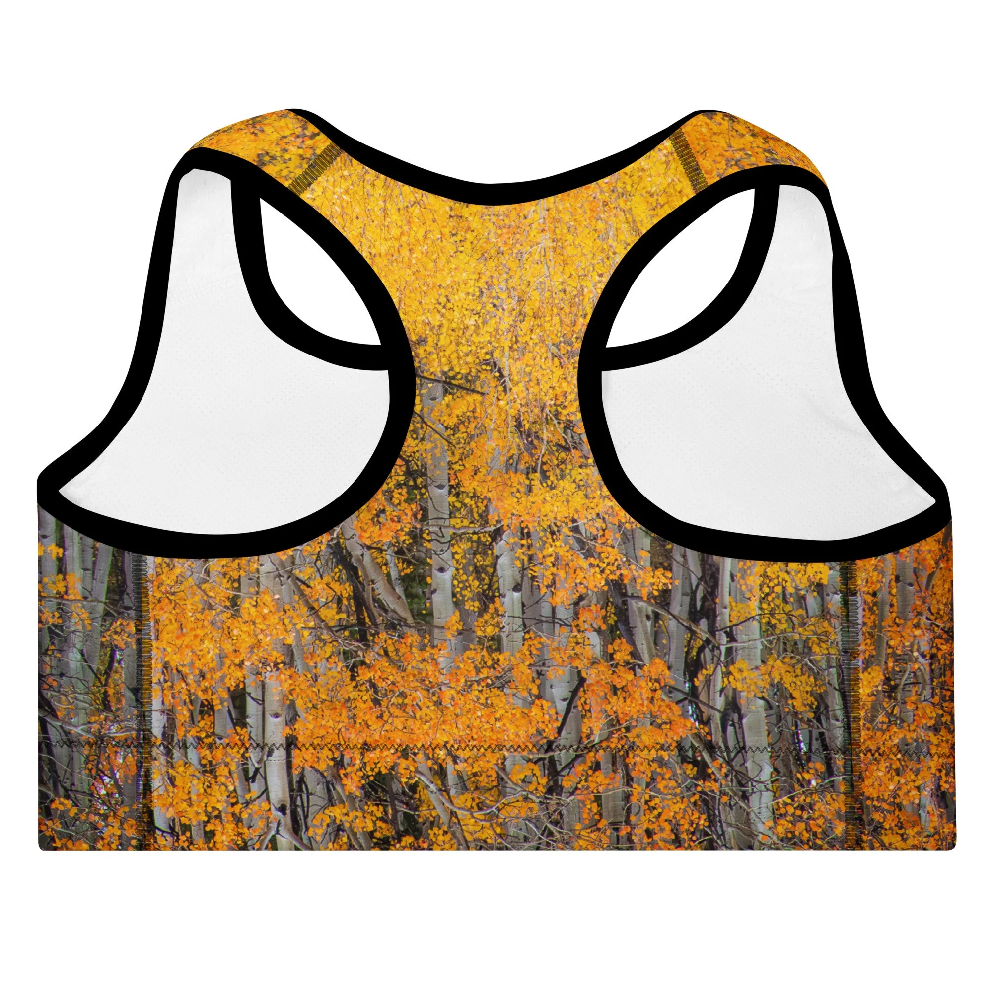 Golden Aspens Sports Bra