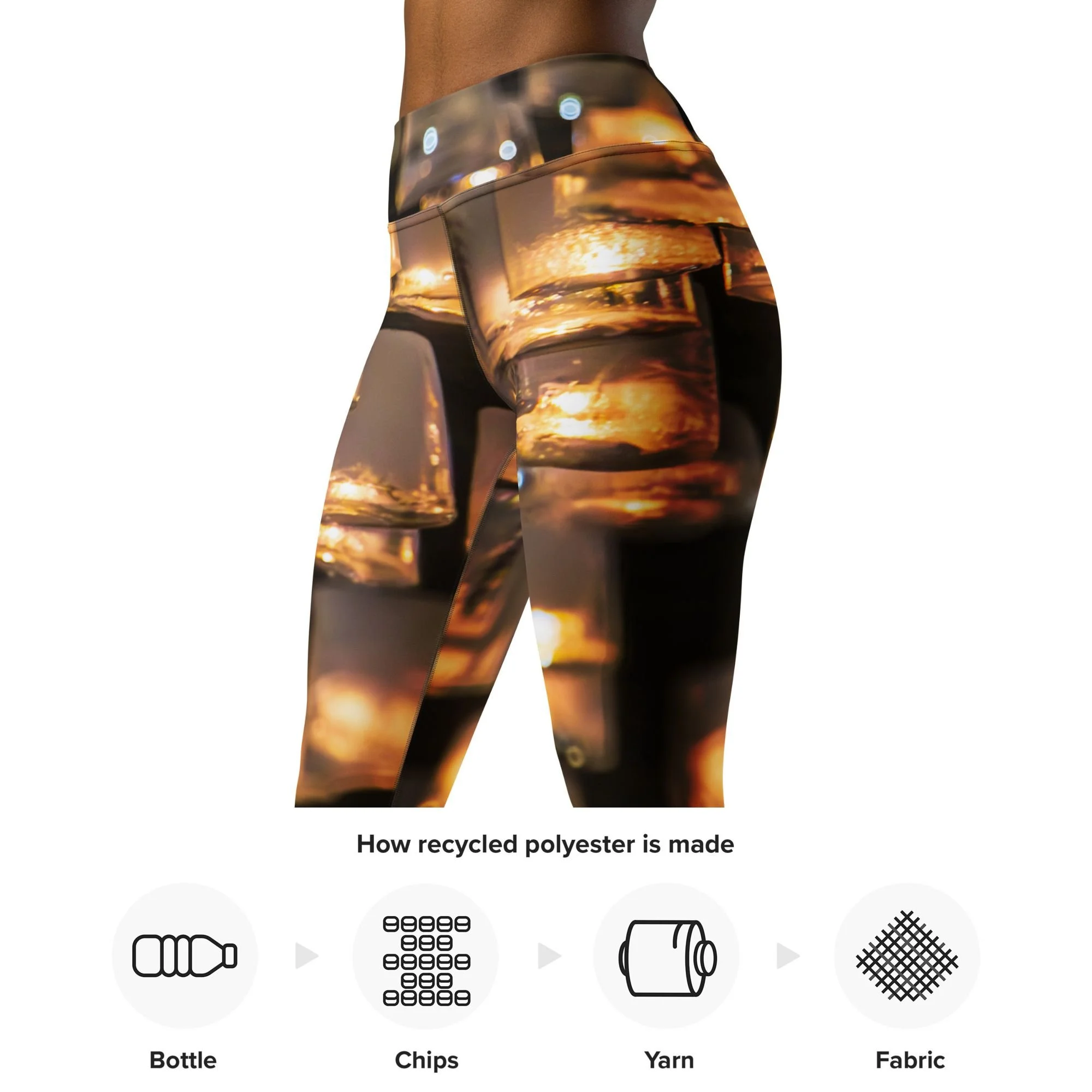 Light Up Recycled Yoga Leggings