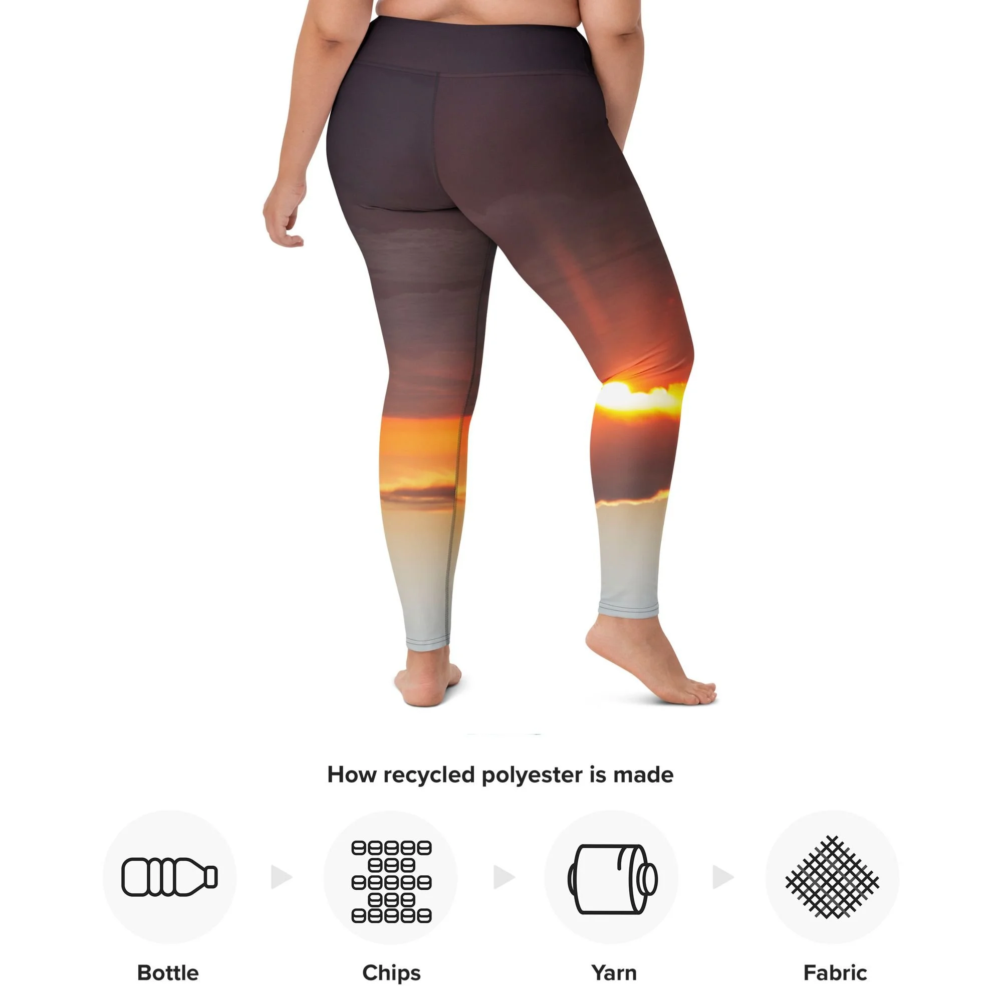 Sunrise Flight Recycled Yoga Leggings