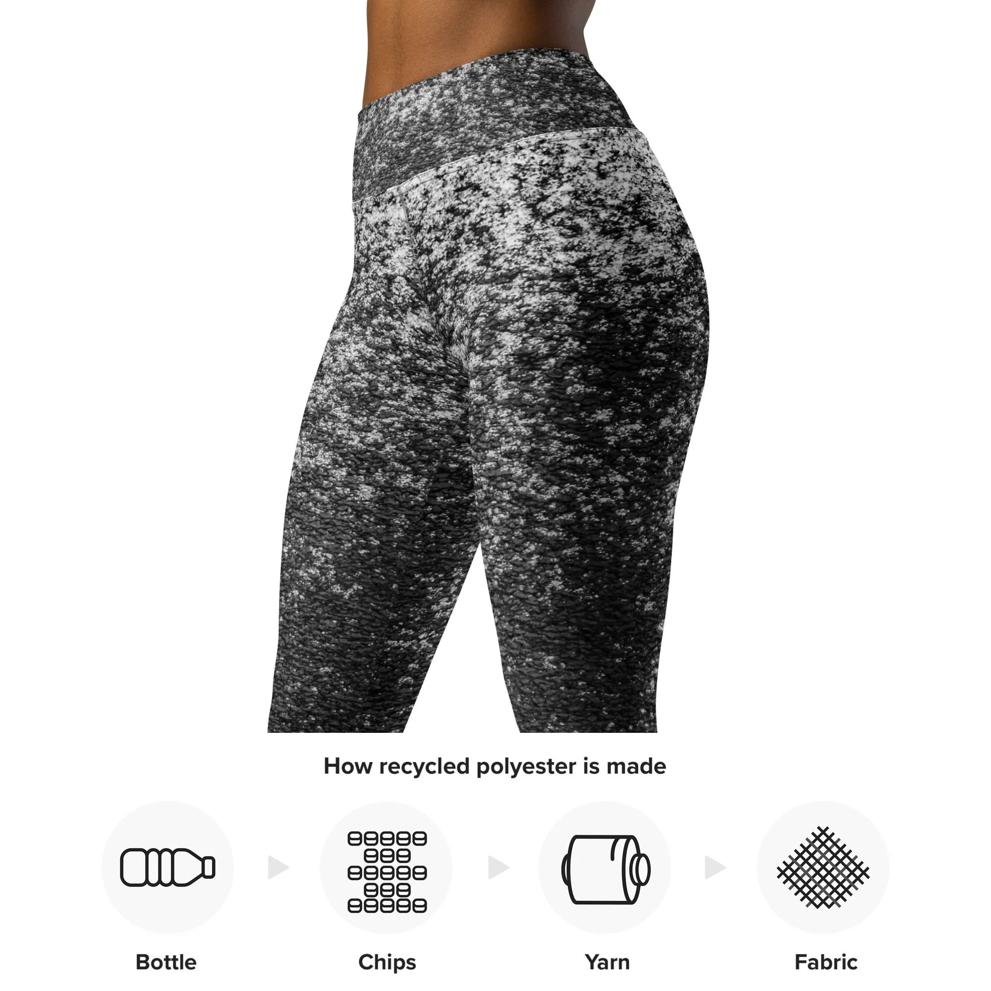 Ice Glitter Recycled Leggings