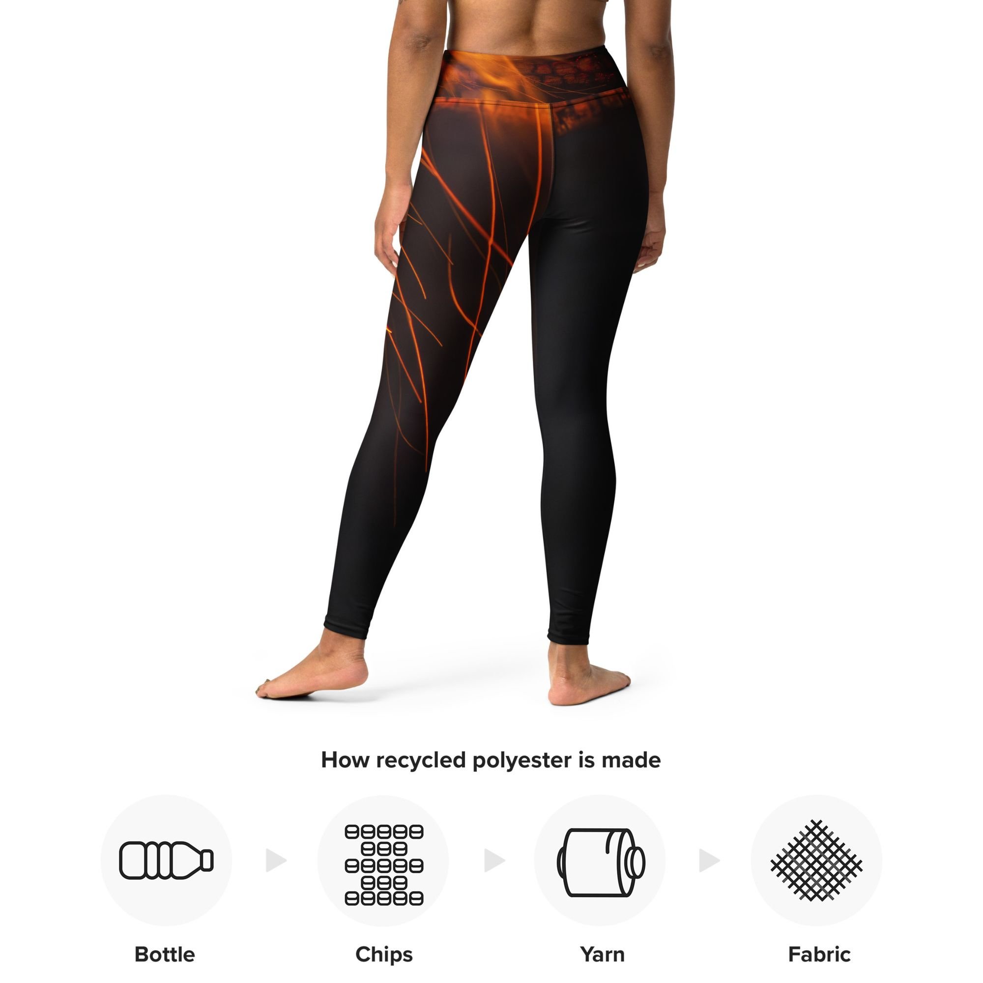 Sparks Fly Recycled Yoga Leggings