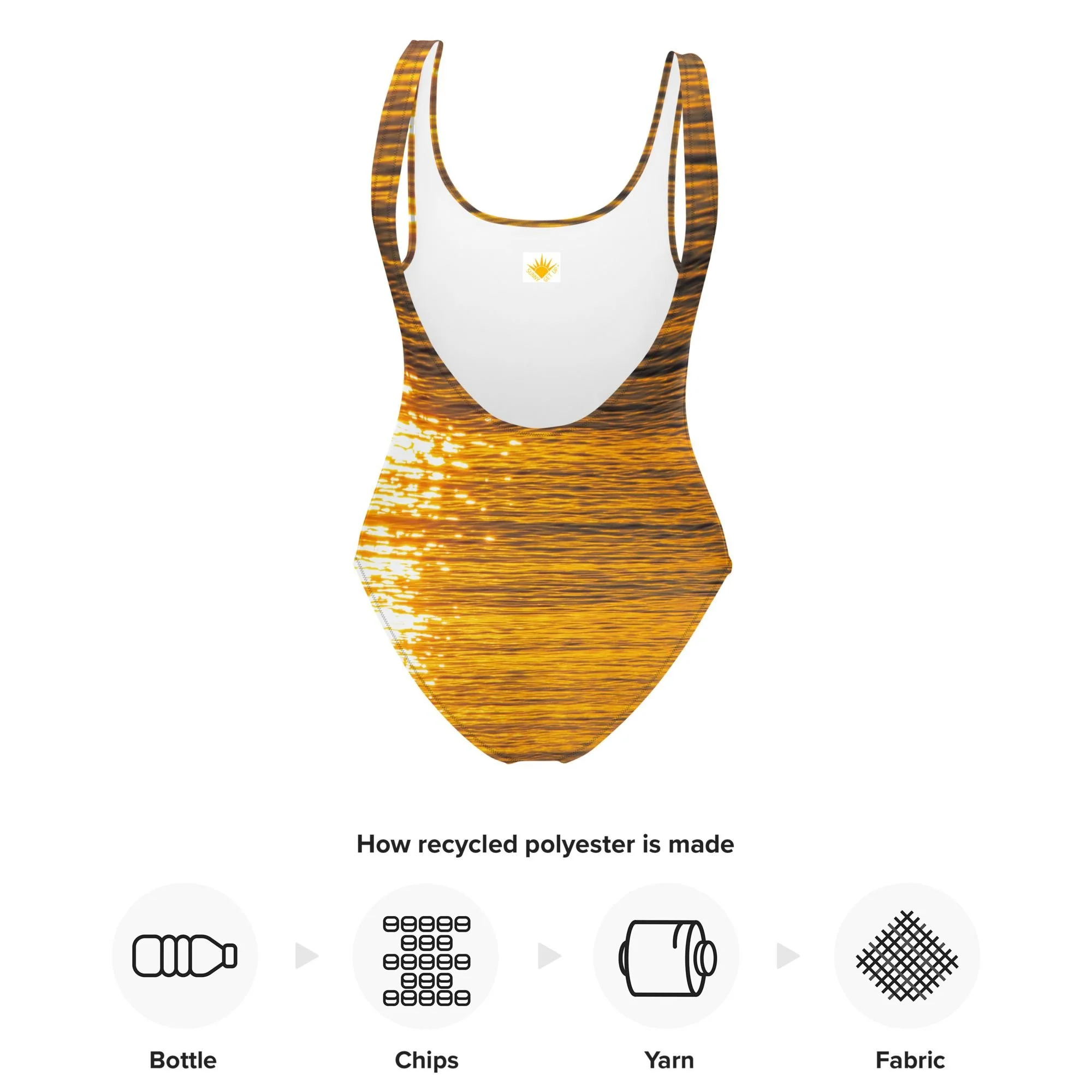 Sunset Glow Recycled One Piece Swimsuit