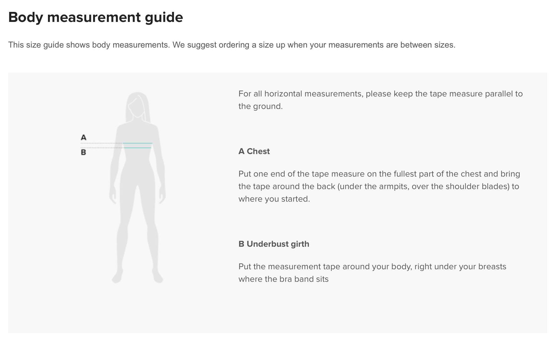 LongLine-Sports-Bra-body-measurement-size-guide