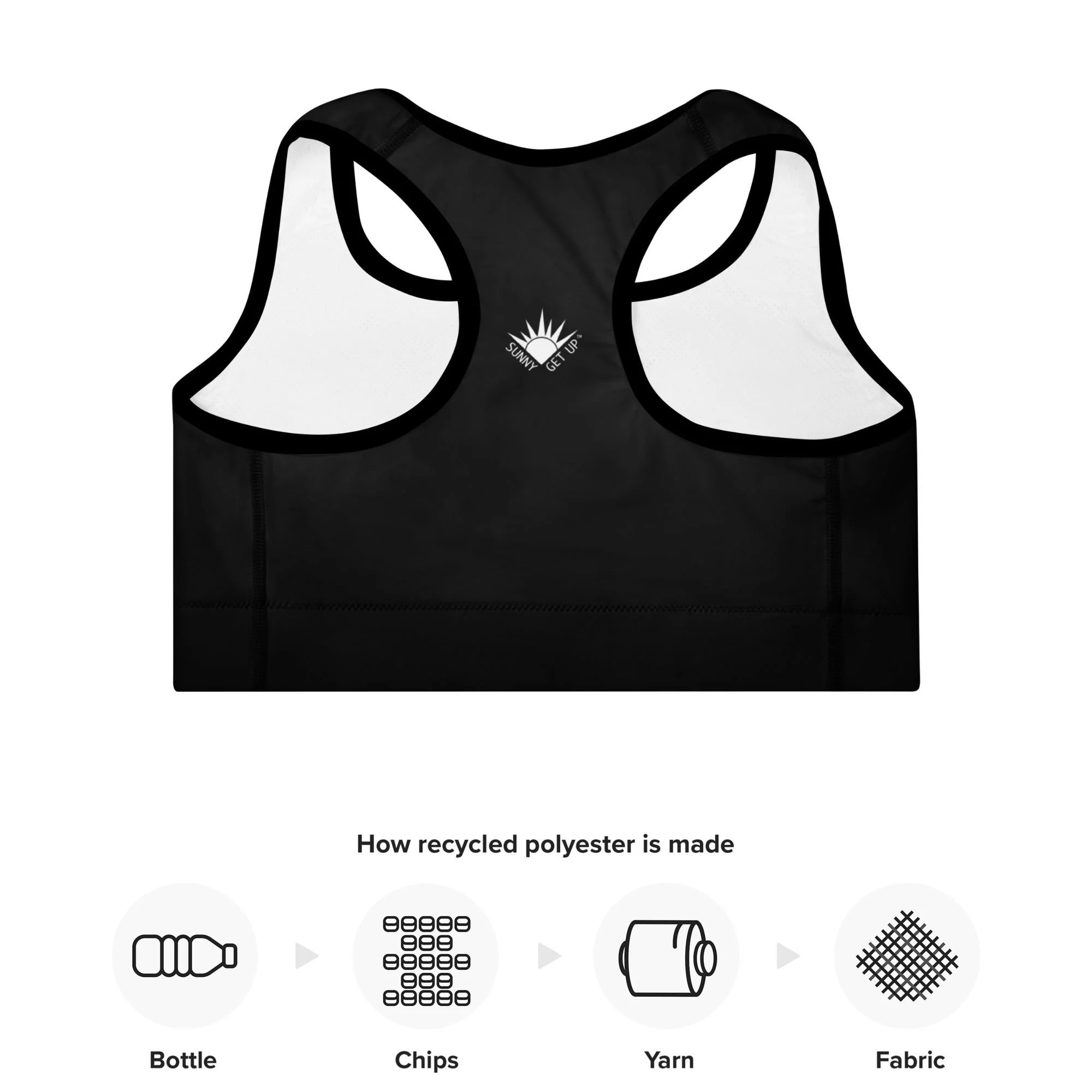 Total Eclipse OH Recycled Trimmed Sports Bra