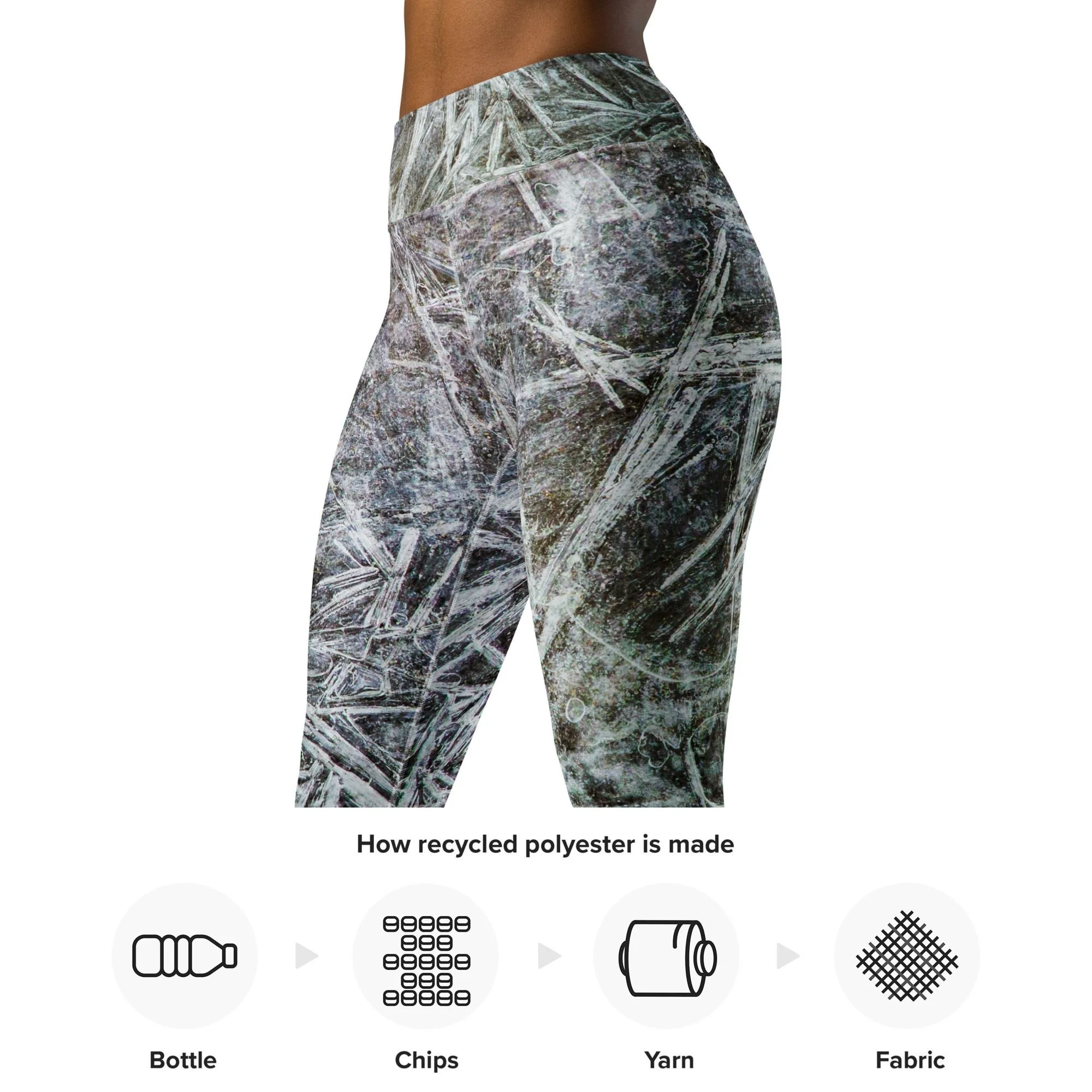 Ice Graffiti Recycled Leggings