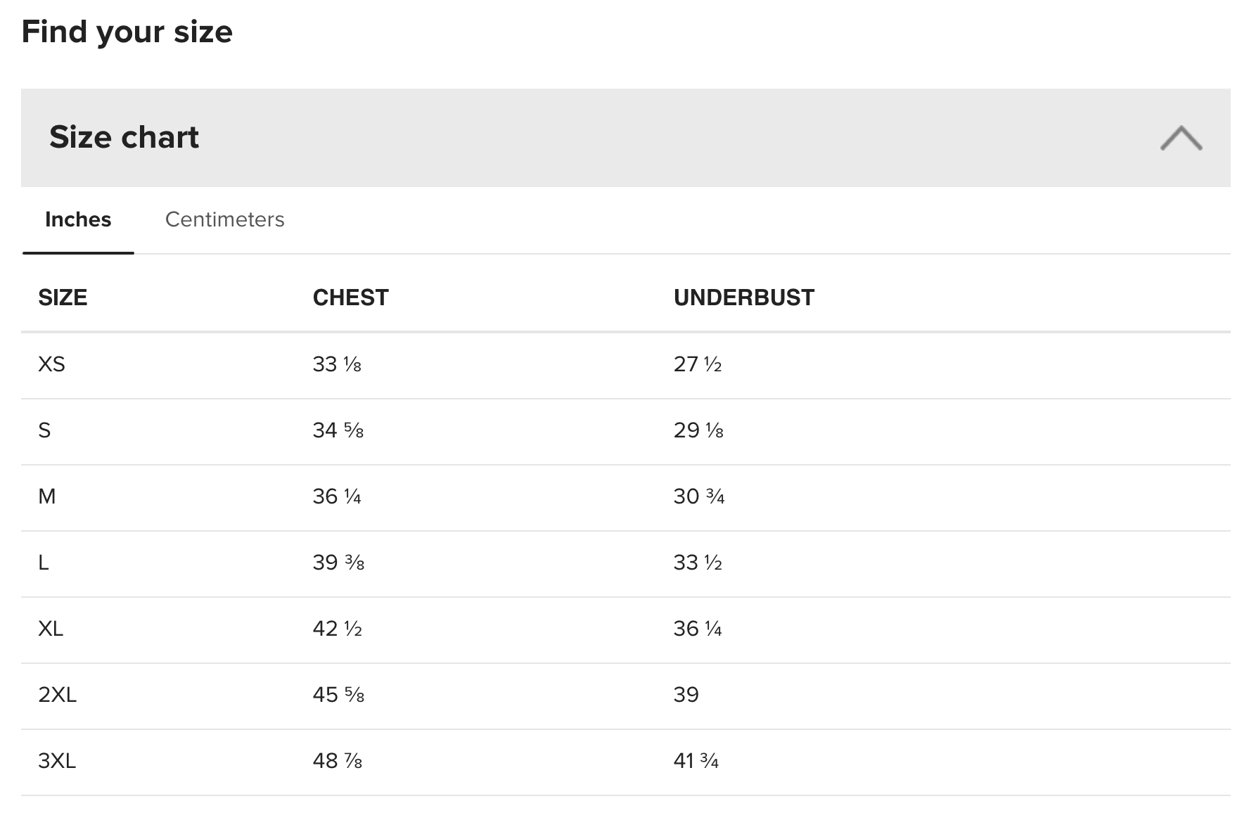 LongLine-Sports-Bra-body-size-chart