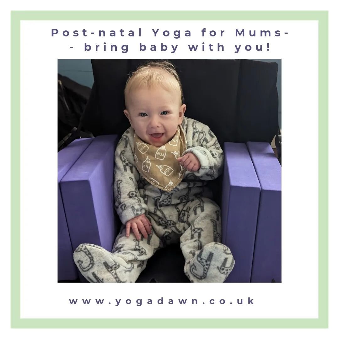 Such a happy boy! All set up to watch Mummy at her post-natal yoga class 😍

Next course starts 11th March &amp; you're welcome to join us! The classes are specifically designed for the first twelve months after birth to support &amp; promote your re