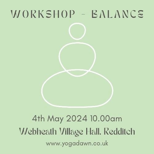 💚 bring balance to your yoga 💚

Get your bank holiday weekend off to a great start with a yoga workshop on all things balance. Explore practical ways to challenge &amp; improve your ability to balance, through yoga movements, postures, breathing &a
