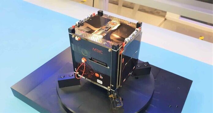 First Mauritian Nanosatellite, MIR-SAT1 | Image Credit: Mauritius Research and Innovation Council (MRIC)