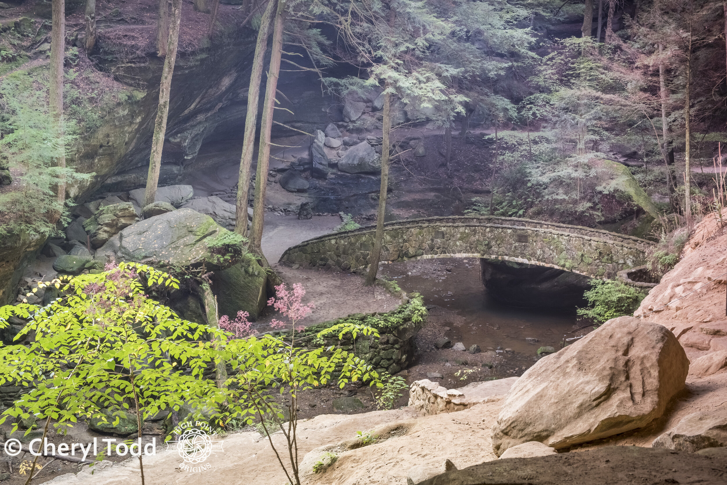 Arched Bridge Old Man’s Cave