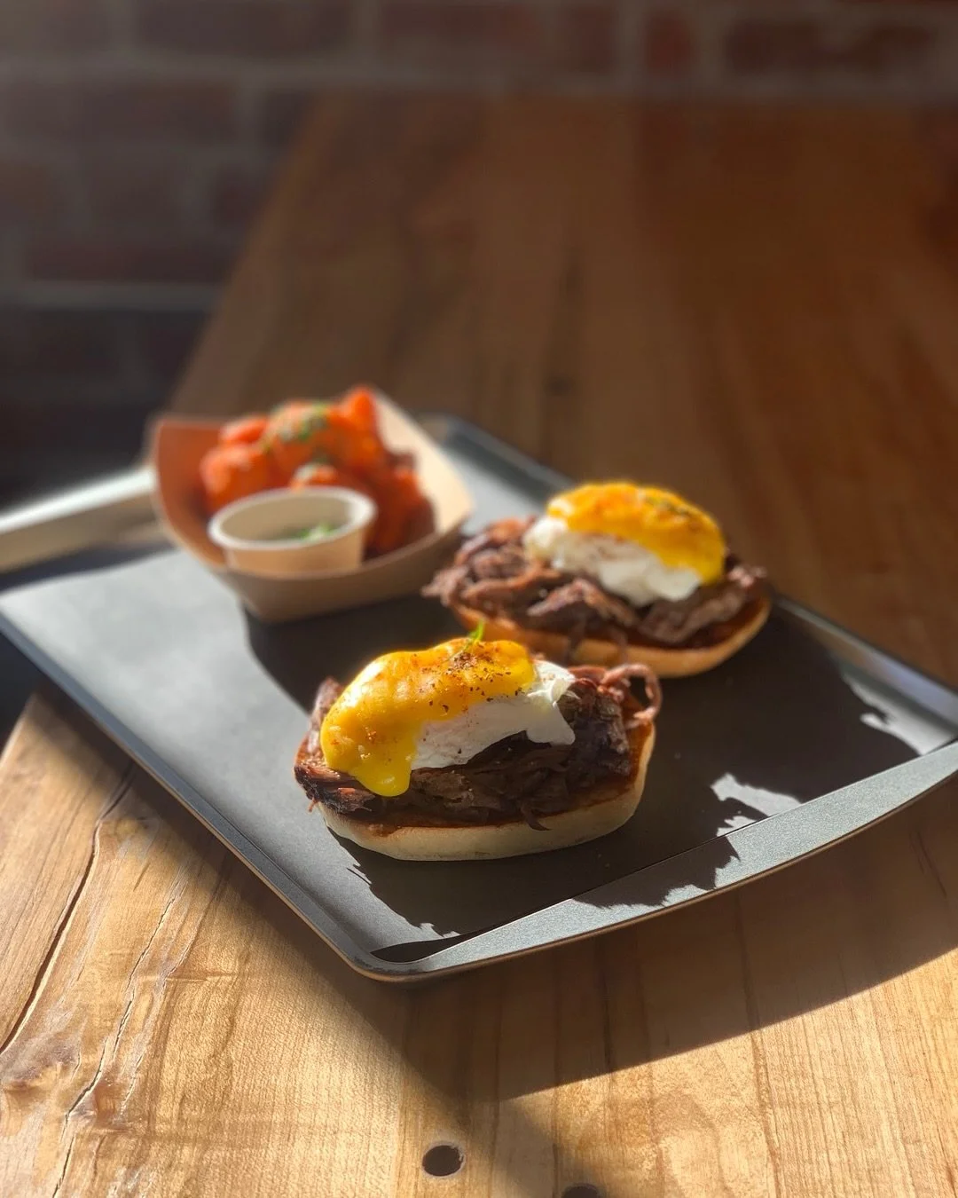 The dish that started it all, Short Rib Eggs Benedict with Maple Glazed Bacon with Fennel from Farmer&rsquo;s Hardware 🤤

It&rsquo;s been awhile since Farmer&rsquo;s Hardware closed and I&rsquo;ve been craving this dish ever since. When I first star