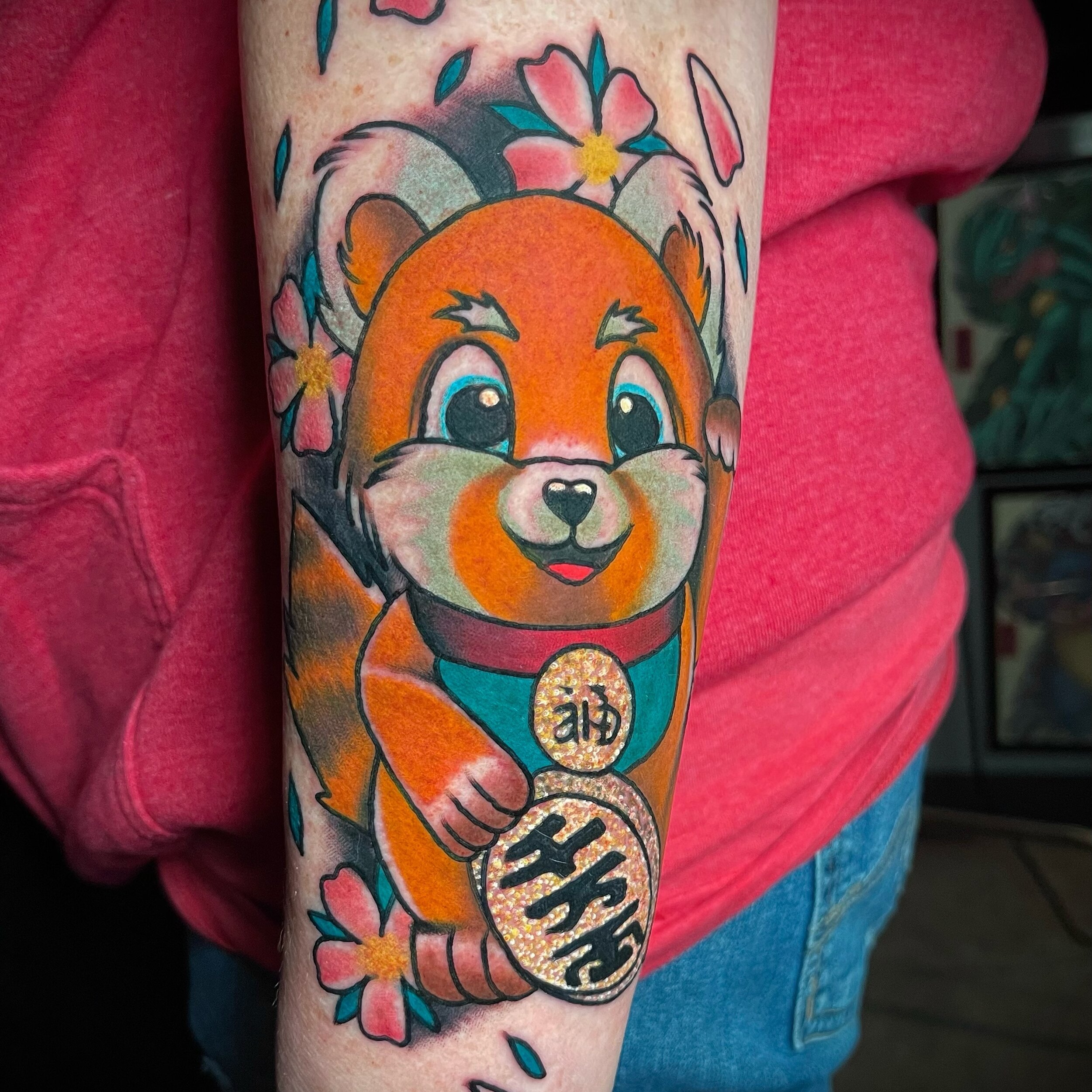 A lucky red panda I got to do recently 🥰