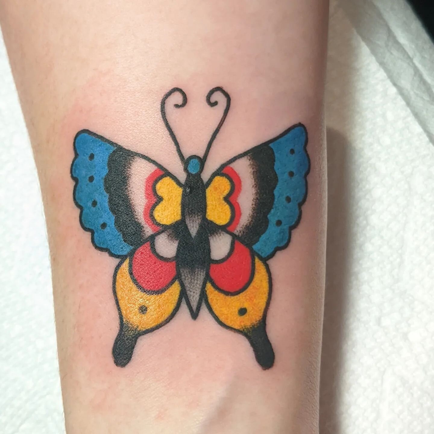 Butterfly for Hannah.  Thanks for getting tattooed!!