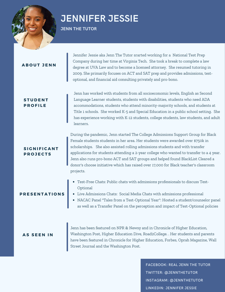 All About Jenn The Tutor — Jenn the Tutor
