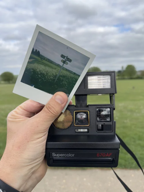 Vintage Polaroid Polaroid Supercolor 670 Af Film Vintage Polaroid