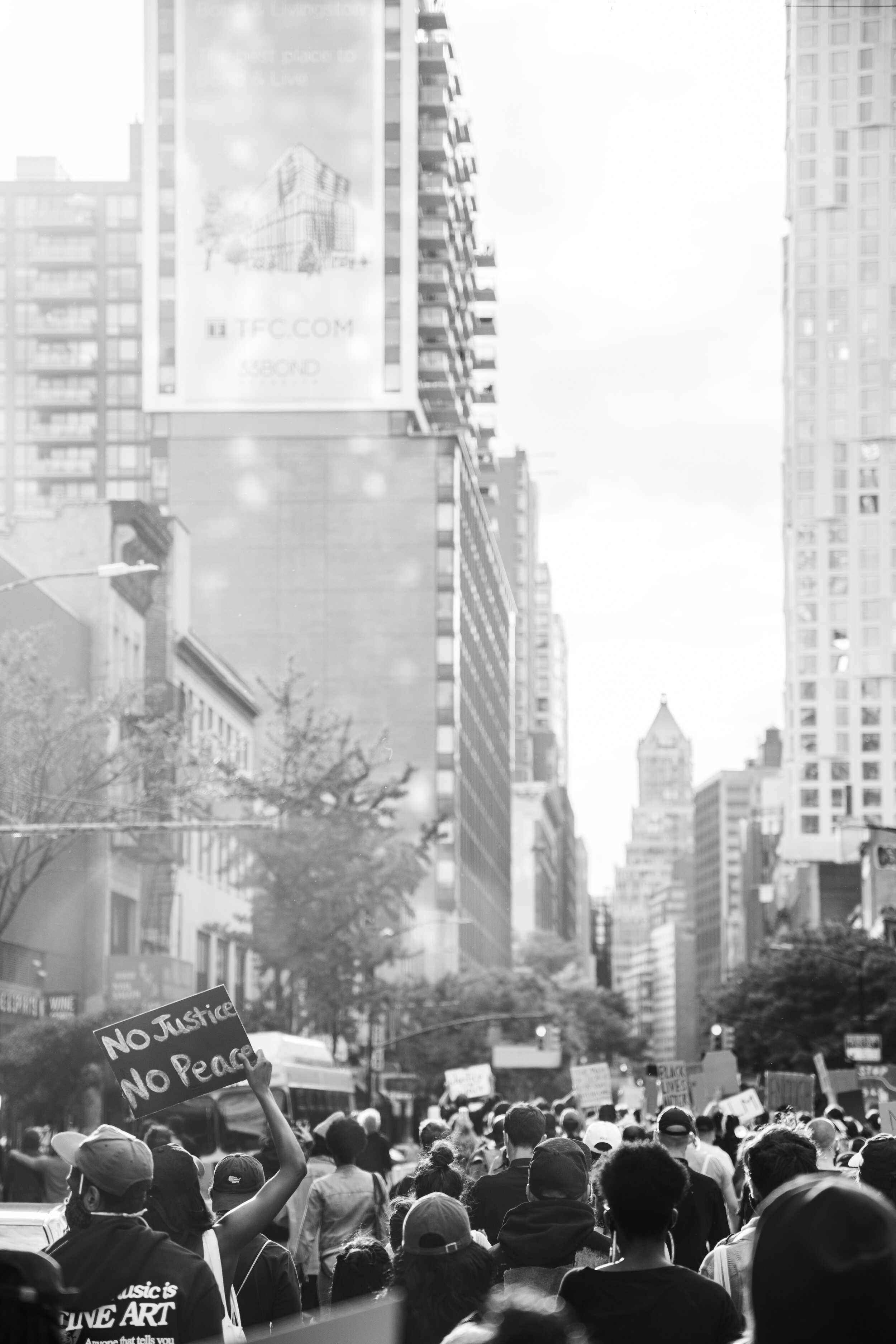 Downtown BK Protests