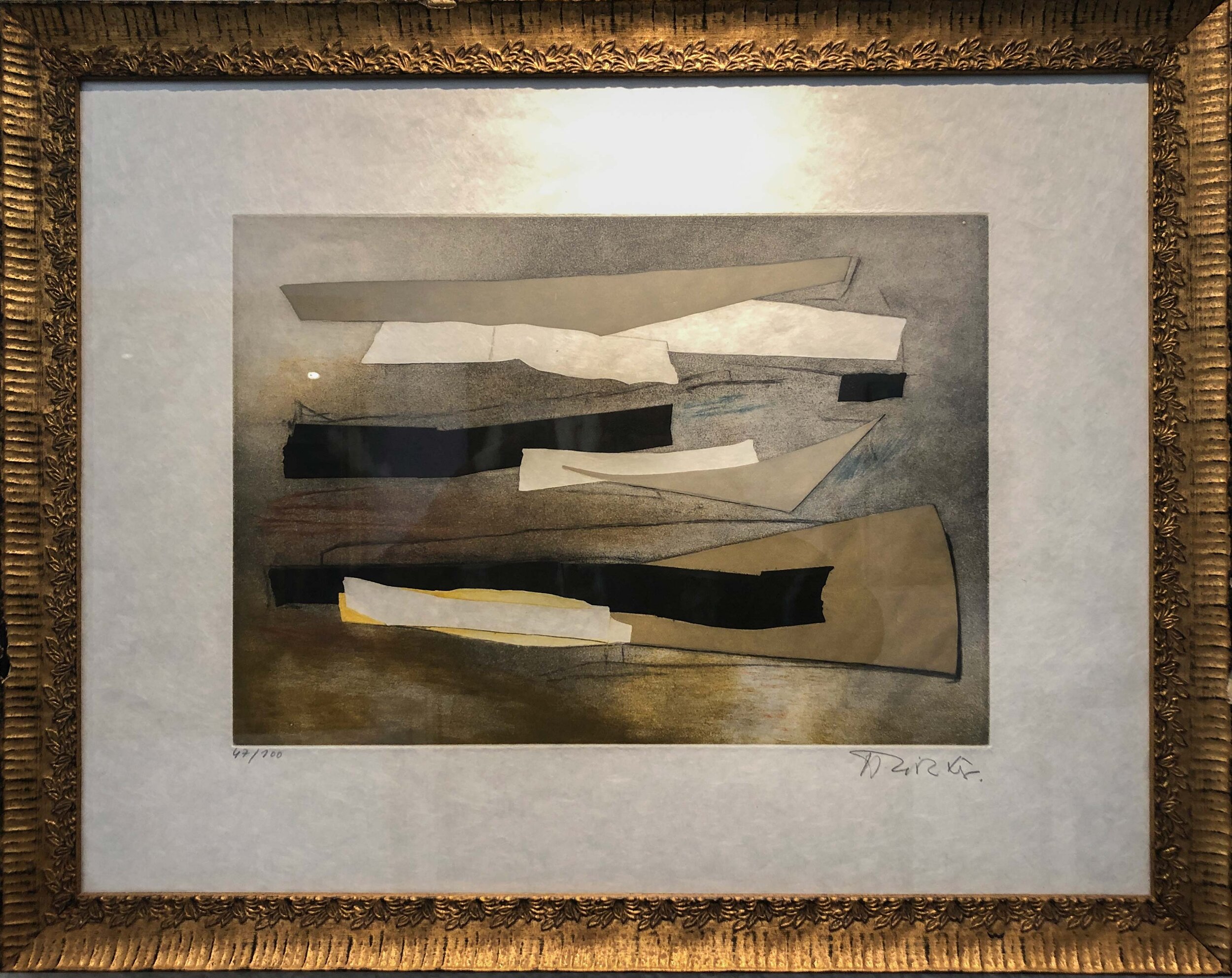 Sur une jambe I, 1974