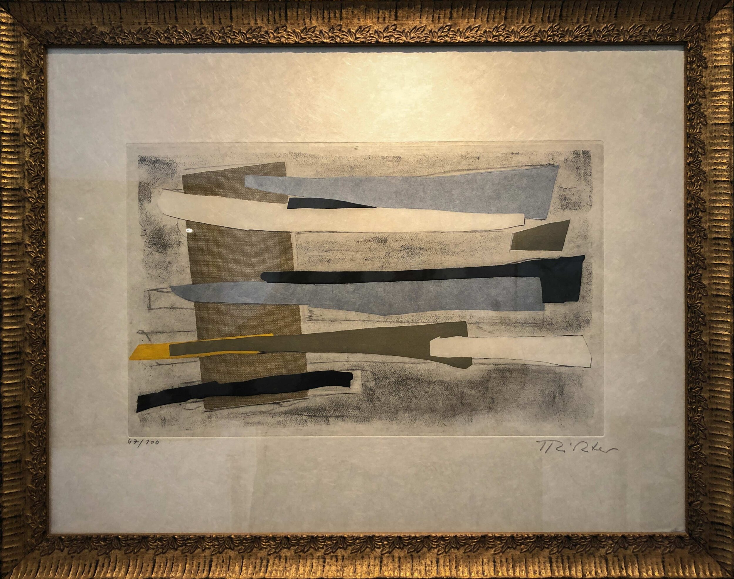 Sur une jambe IV, 1974