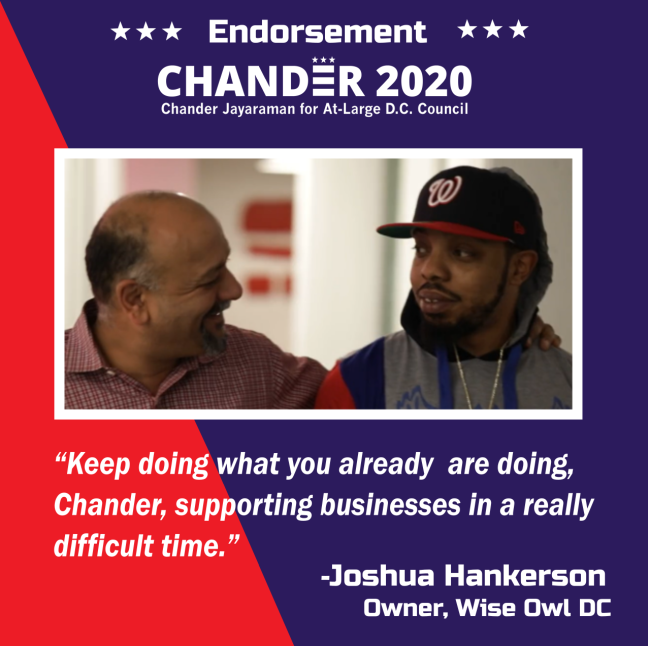 Joshua Hankerson, Small Business Owner