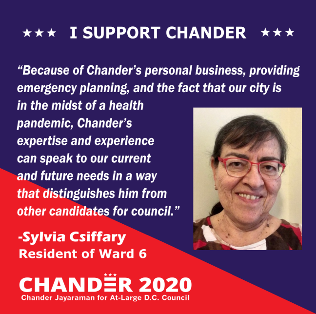 Sylvia Csiffary, Ward 6 Resident