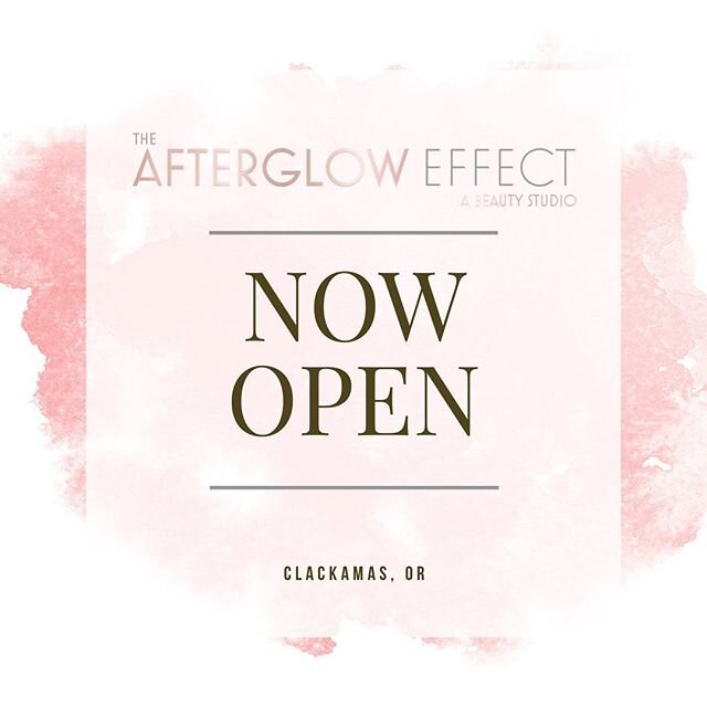 The time has finally come! We are officially open!!! Click on our booking link schedule your appointment. We cannot wait to beautify our lovely clients! 😍💕