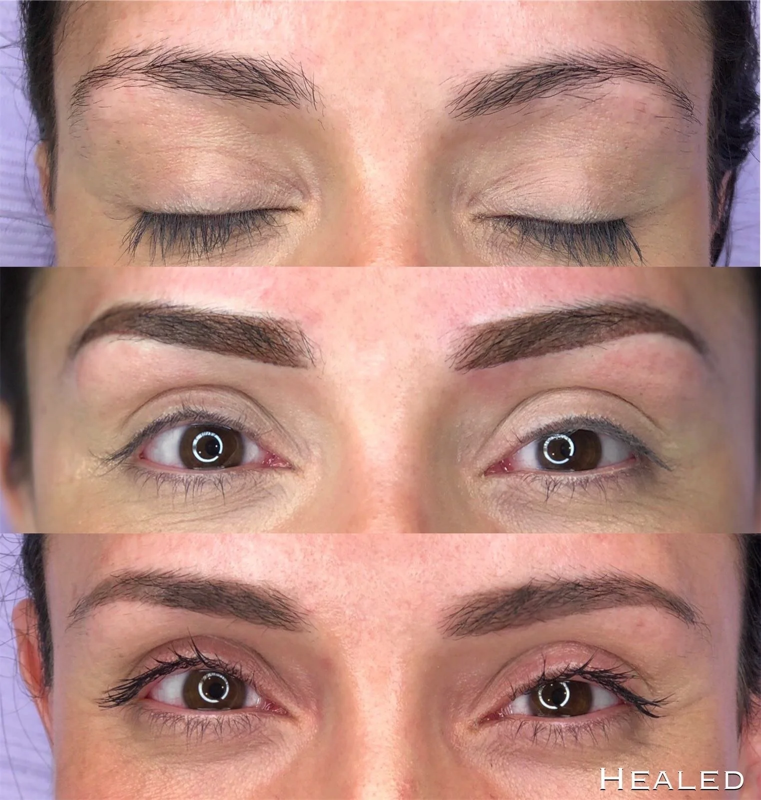 Microblading Before After Photos Flirt Wax Bar