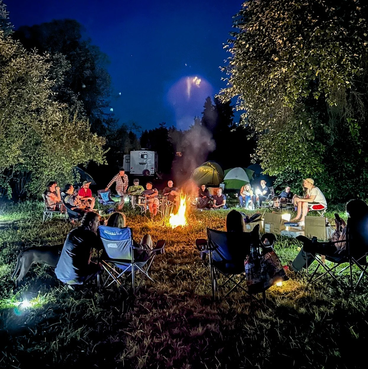 Cocktails and Camping