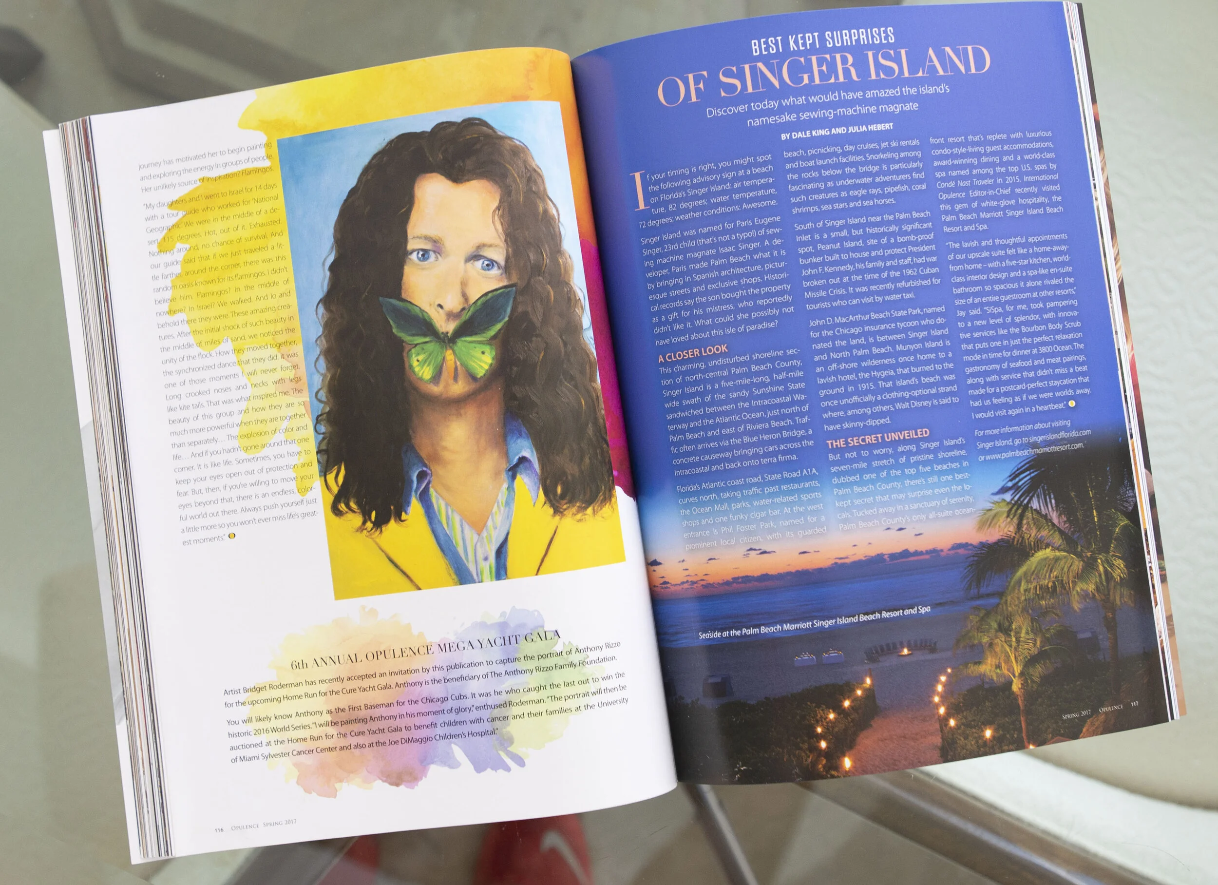 Featured Article In International Opulence Magazine Bridget Hana Art