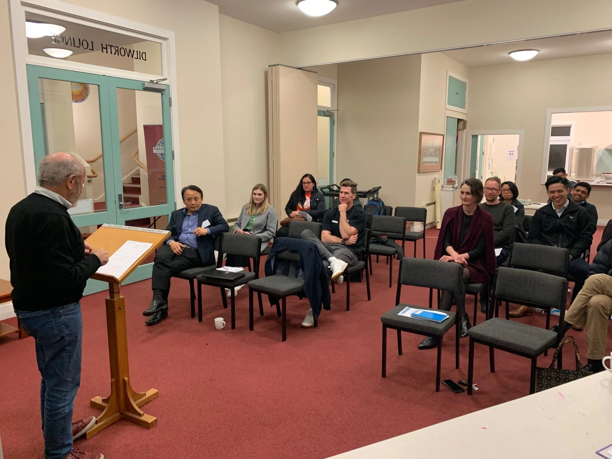 A well prepared speech entertains the audience