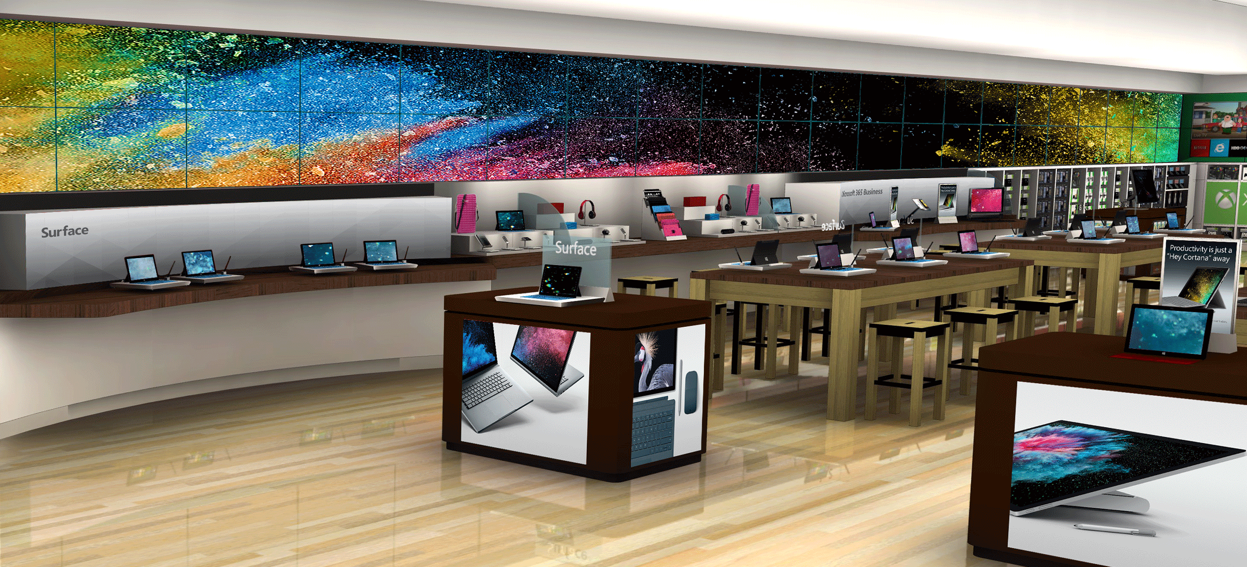 Microsoft Store Interior