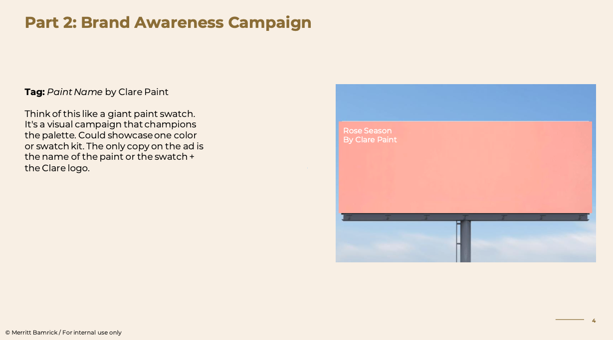 Creative Exploration Clare Paint — Merritt Bamrick